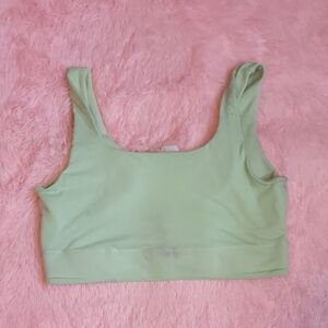 Fabletics Light Green Activewear Top
